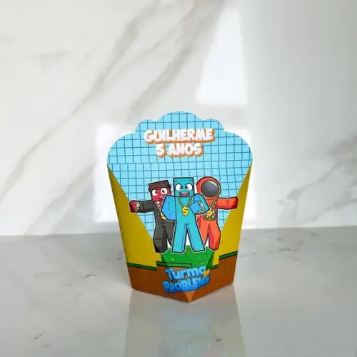 Kit 40 Caixas Personalizadas Turma do Problems Básicas