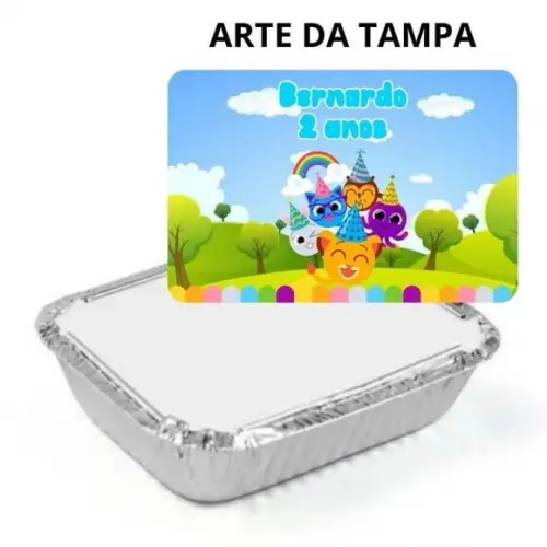 Marmitinha Bolofofos Personalizada - 200g