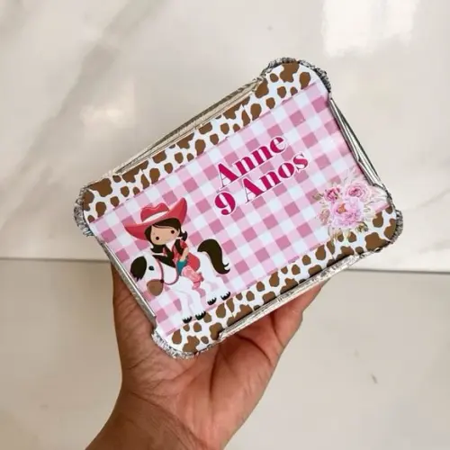 Marmitinha Boiadeira Cowgirls Personalizada 220g