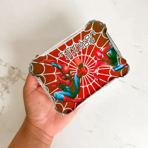 Marmitinha Homem Aranha Personalizada 220g