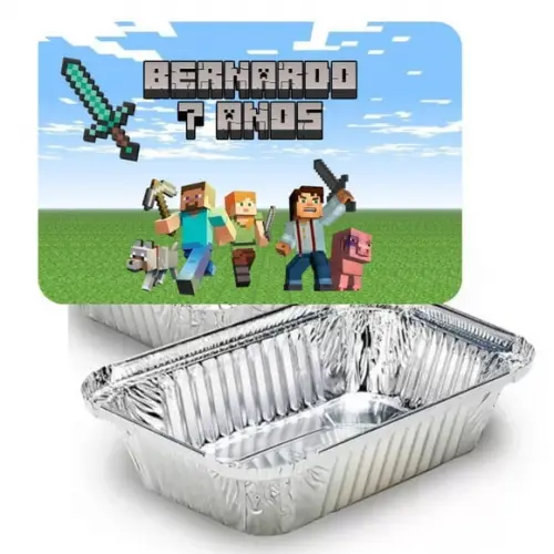 Marmitinha Minecraft Personalizada 220g