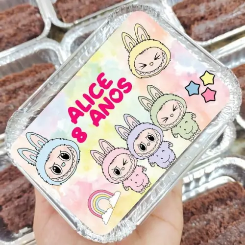 Marmitinha Labubu Personalizada - 200g