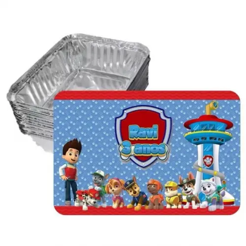 Marmitinha Patrulha Canina Personalizada 220g