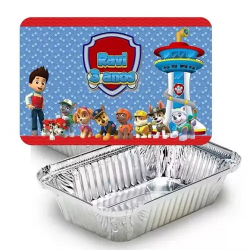 Marmitinha Patrulha Canina Personalizada 220g