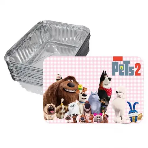 Marmitinha Pets o Mundo Secreto dos Bichos Personalizada220g