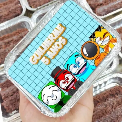 Marmitinha Turma do Problems Personalizada 220g