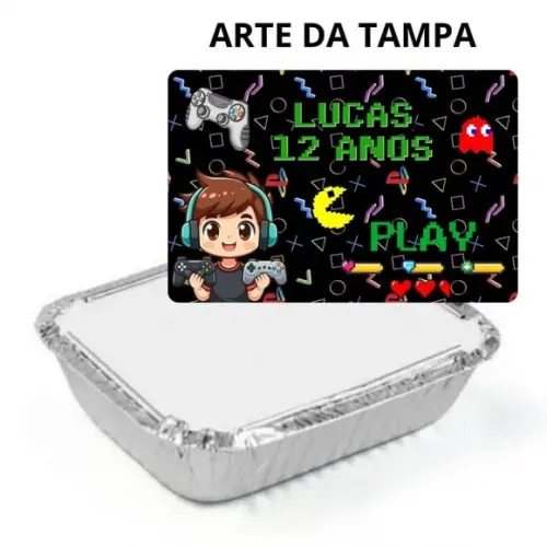 Marmitinha Video Game Personalizada - 200g