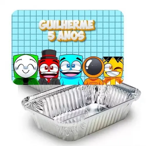 Marmitinha Turma do Problems Personalizada 220g