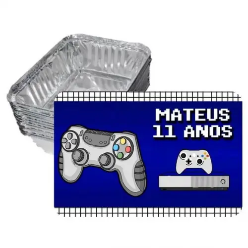 Marmitinha Vídeo Game Personalizada - 200g