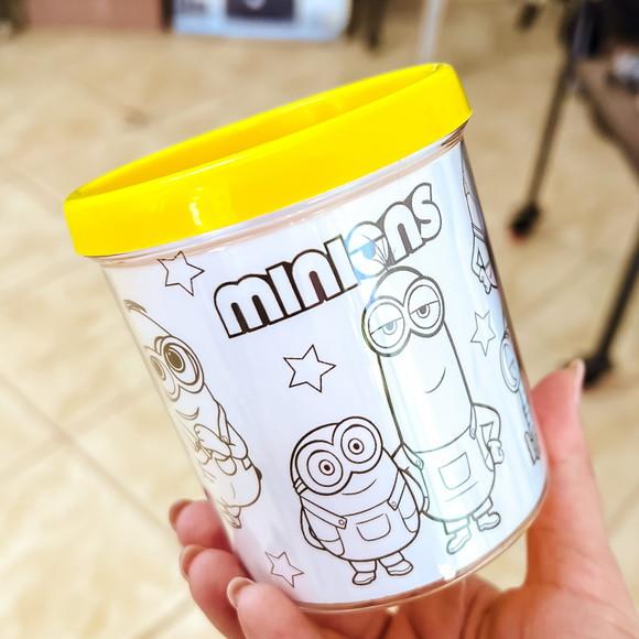 Caneca Personalizada para Colorir Acrílico 380ml