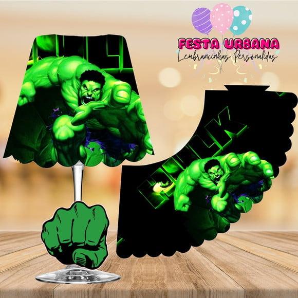 Cúpula para Abajur na Taça Hulk