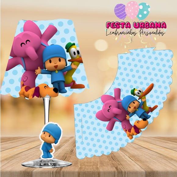 Cúpula para Abajur na Taça Pocoyo