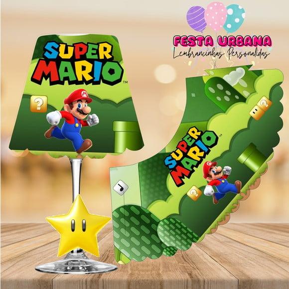 Cúpula para Abajur na Taça Super Mario