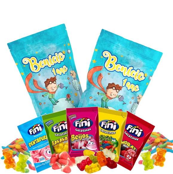 Fini Pequeno Príncipe no Saquinho Metalizado Zip Lock