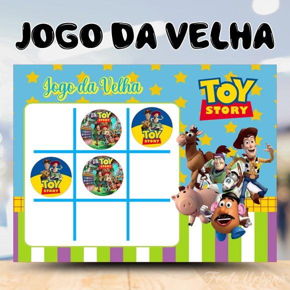 Jogo da Velha Toy Story Lembrancinha Personalizada