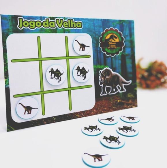 Jogo da Velha Ursinho Pooh Lembrancinha Personalizada