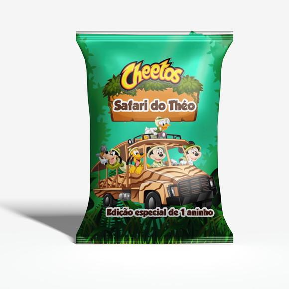 Kit 35 Cheetos Personalizado Salgadinho Personalizados