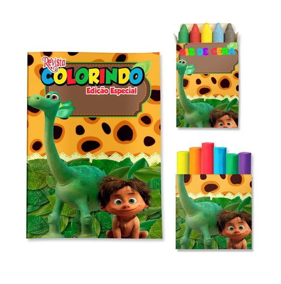 Kit Colorir com Massinha Bom Dinossauro