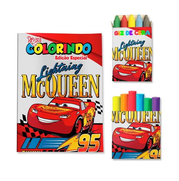 Kit Colorir com Massinha Carros
