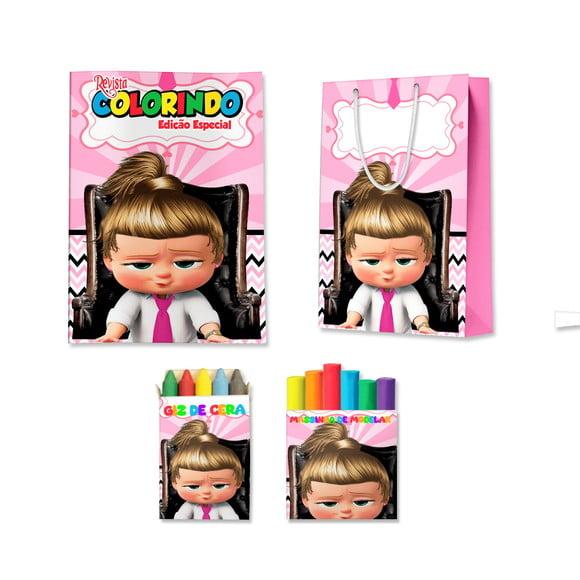 Kit Colorir com Massinha e Sacola Poderosa Chefinha