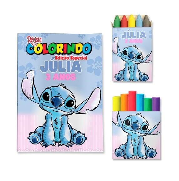Kit Colorir com Massinha Stitch