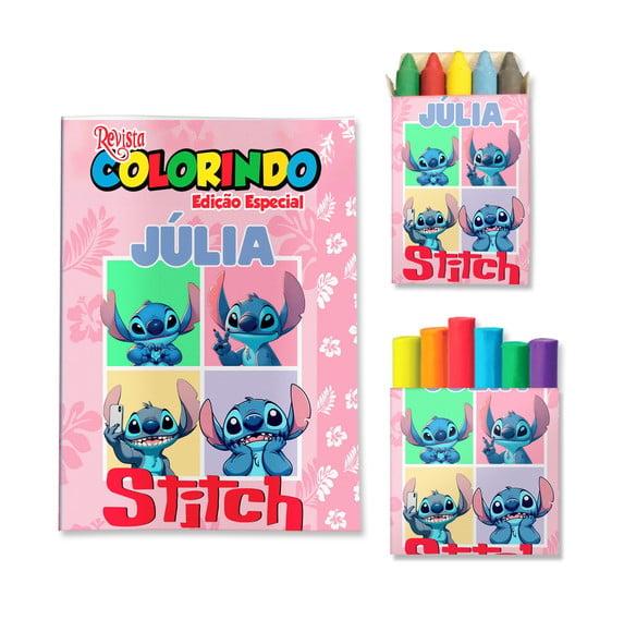 Kit Colorir com Massinha Stitch