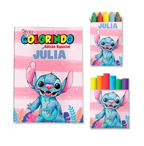 Kit Colorir com Massinha Stitch