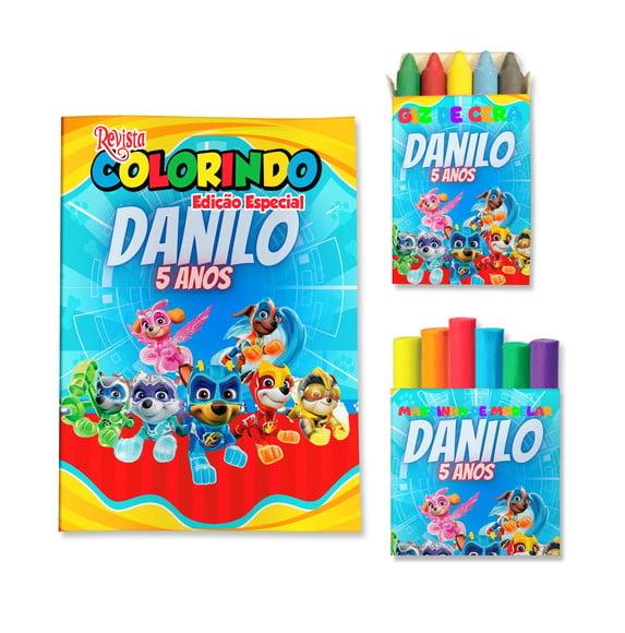 Kit Colorir com Massinha Super Filhotes