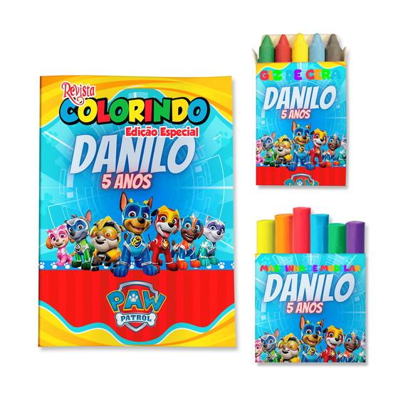 Kit Colorir com Massinha Super Filhotes