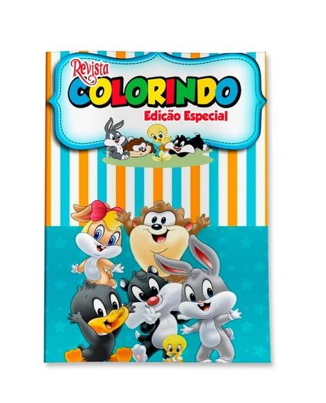 Revistinha para Colorir Baby Looney Tunes 14x10
