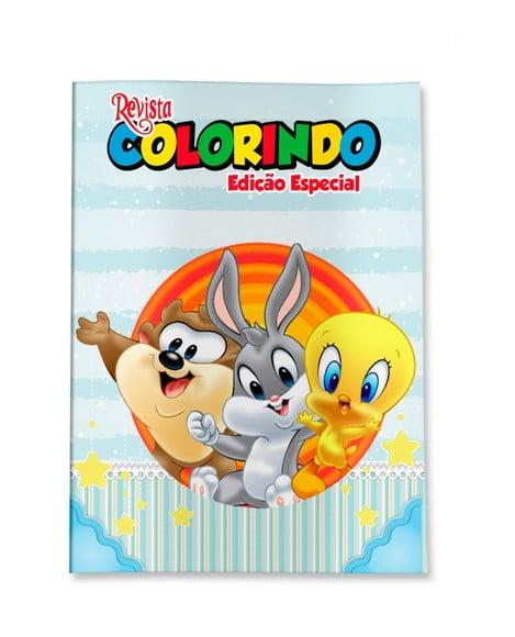 Revistinha para Colorir Baby Looney Tunes 14x10