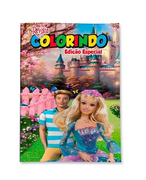 Revistinha para Colorir Barbie 14x10
