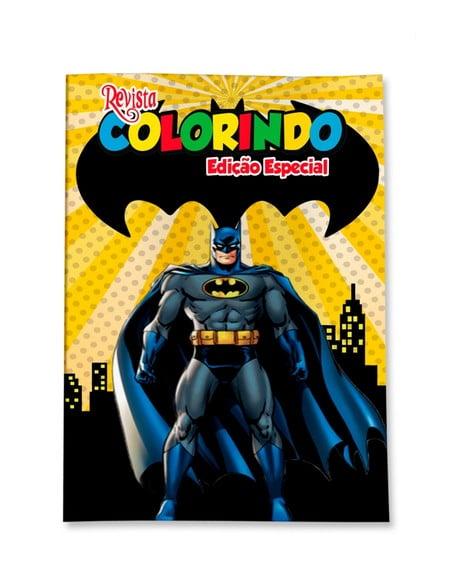 Revistinha para Colorir Batman 14x10