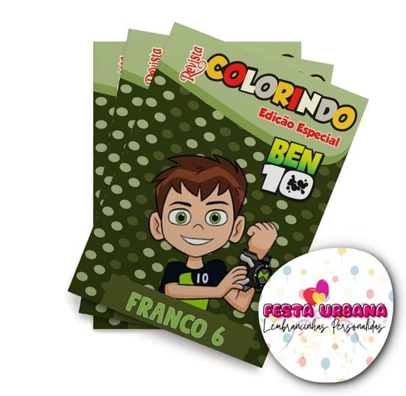 Revistinha para Colorir Ben 10 14x10