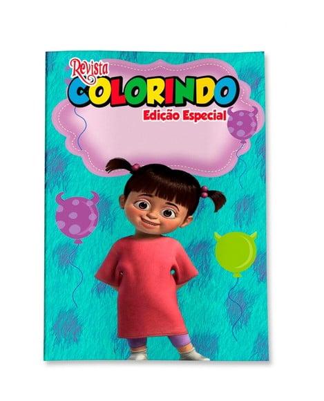 Revistinha para Colorir Boo Monstros Sa 14x10