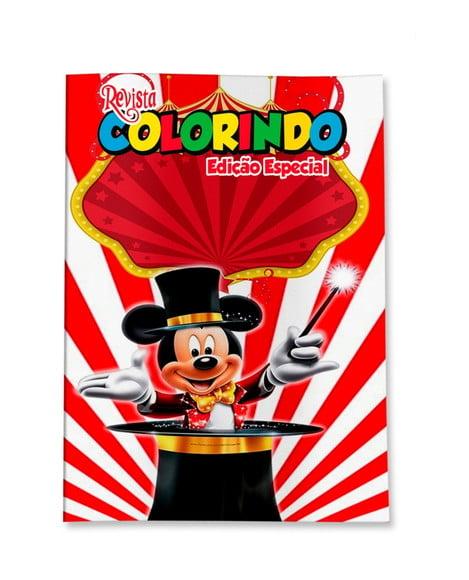 Revistinha para Colorir Circo do Mickey 14x10