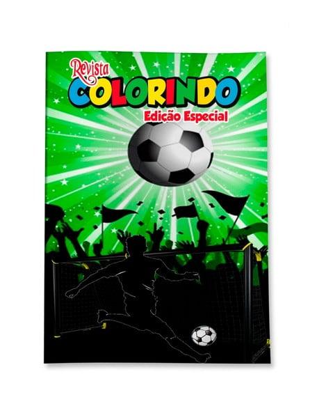Revistinha para Colorir Futebol 14x10