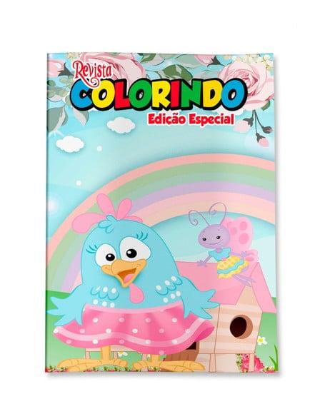 Revistinha para Colorir Galinha Pintadinha 14x10
