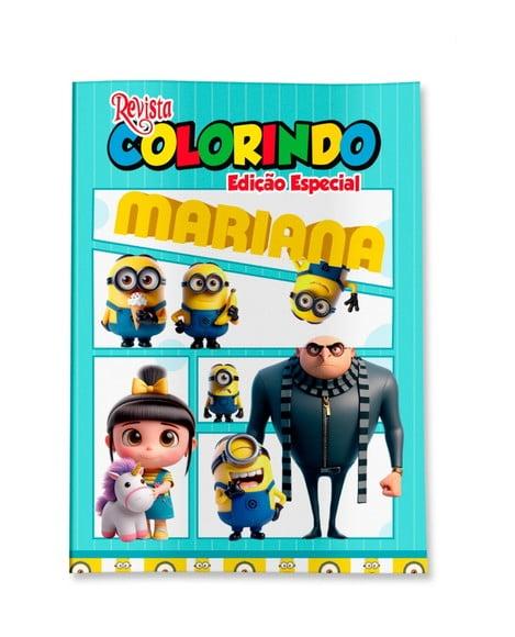 Revistinha para Colorir Minions Meu Malvado Favorito 14x10