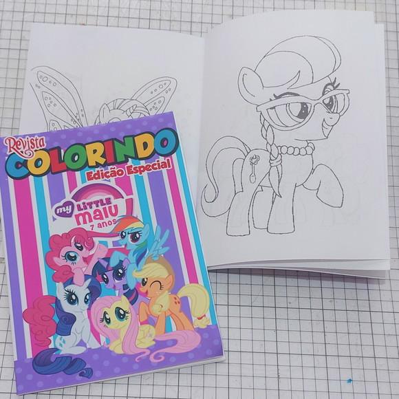 Revistinha para Colorir My Little Pony 14x10