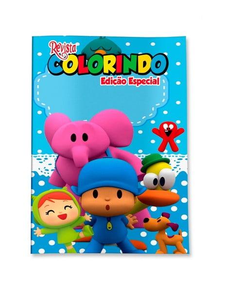 Revistinha para Colorir Pocoyo 14x10