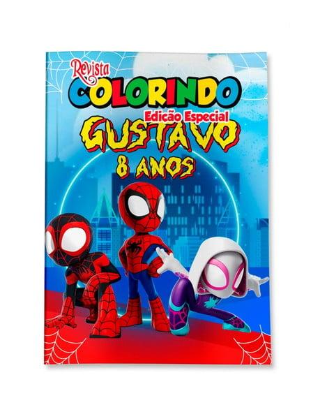 Revistinha para Colorir Spidey e Seus Amigos 14x10
