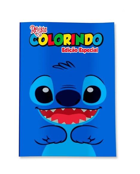 Revistinha para Colorir Stitch 14x10