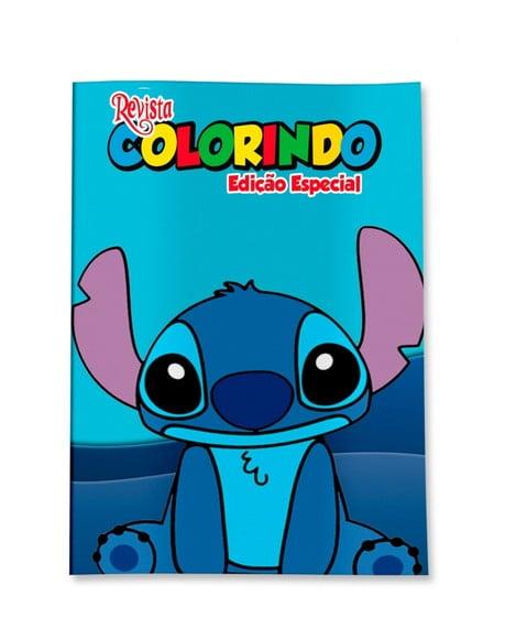Revistinha para Colorir Stitch 14x10