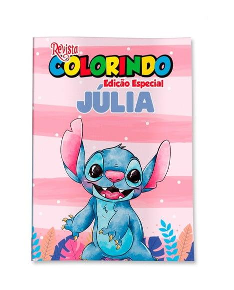 Revistinha para Colorir Stitch 14x10