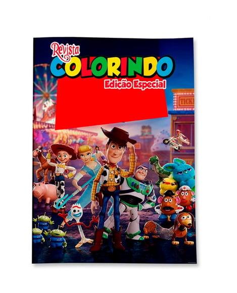 Revistinha para Colorir Toy Story 14x10