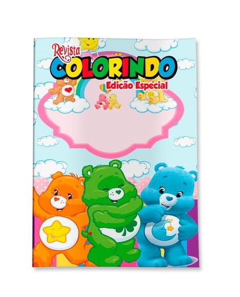 Revistinha para Colorir Ursinhos Carinhosos 14x10