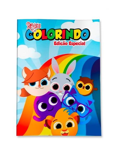 Revistinhas para Colorir Bolofofos Tam 14x10 cm