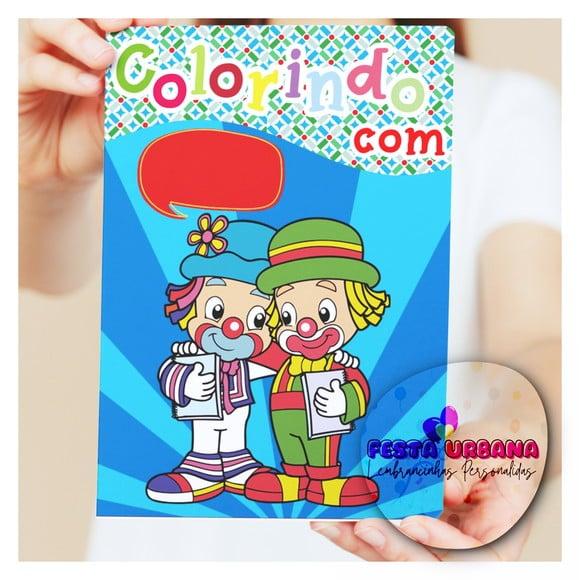 Revistinhas Para Colorir Patati Patatá Tam G 15x21 Cm
