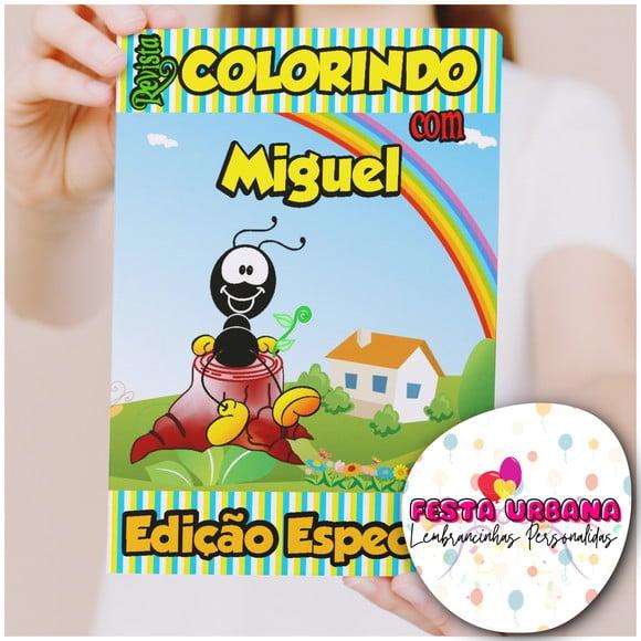 Revistinhas Para Colorir Smilinguido Tam G 15x21 Cm